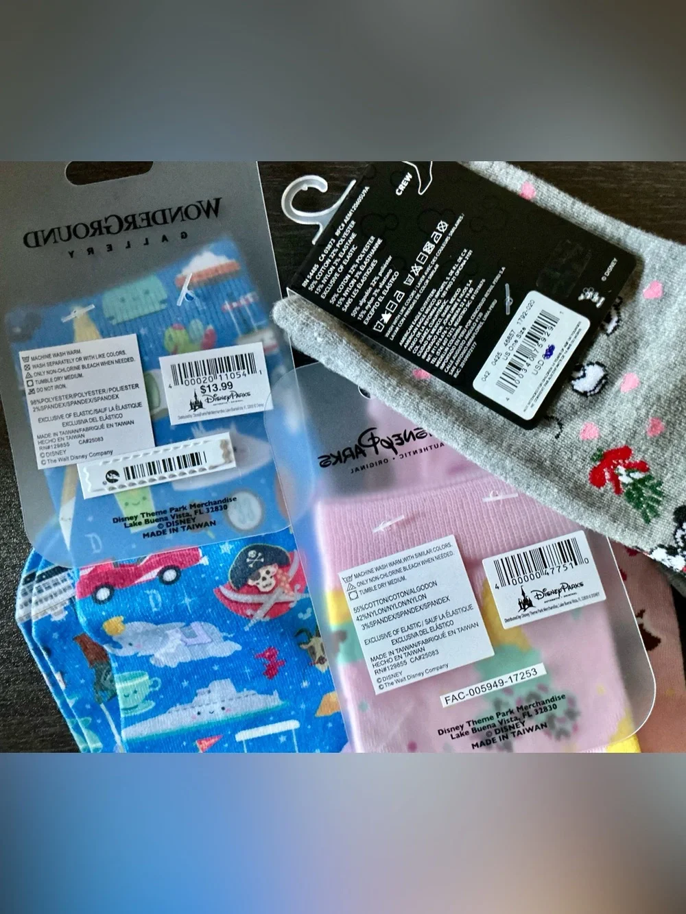 Disney playful socks